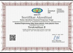 akreditasi B Akper bina insan