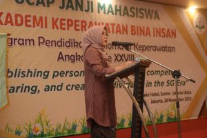 Ucap Janji Mahasiswa Angatan XXVIII Tahun Akademik 2022-2023